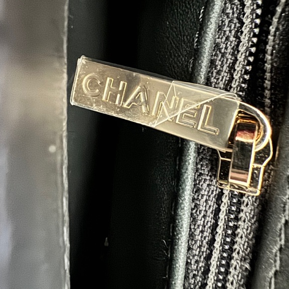 Chanel Misty Dark Grey Medium Flap Bag - Picture 14 of 16